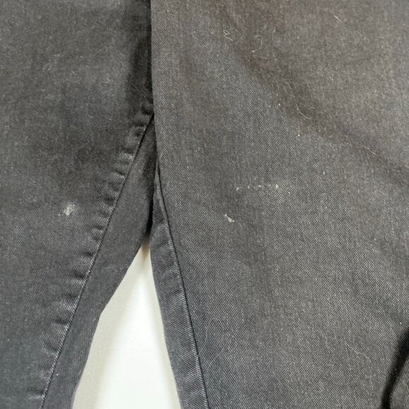 Lee Side Elastic Relaxed Fit 14 Medium Cotton Blend Black Jeans - Picture 3 of 10